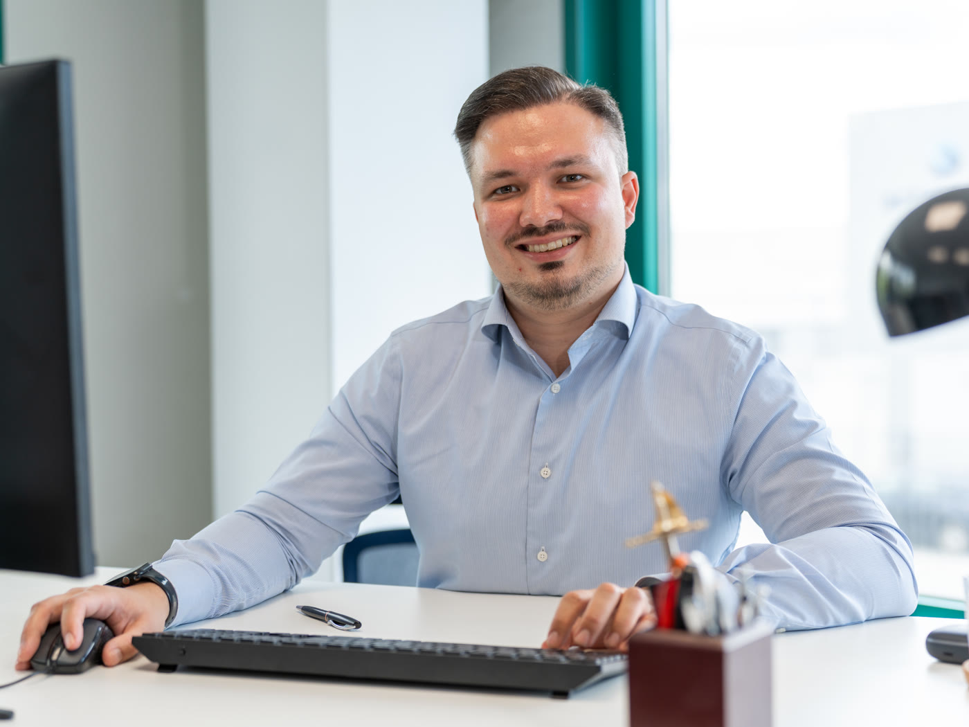 Jonas Püls at the Nuremberg office
